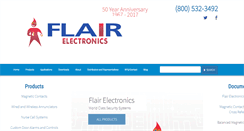 Desktop Screenshot of flairsecurity.com